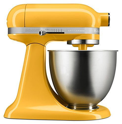 KitchenAid KSM3311XHT Artisan Mini Series Tilt-Head Stand Mixer, 3.5 quart, Hot Sauce