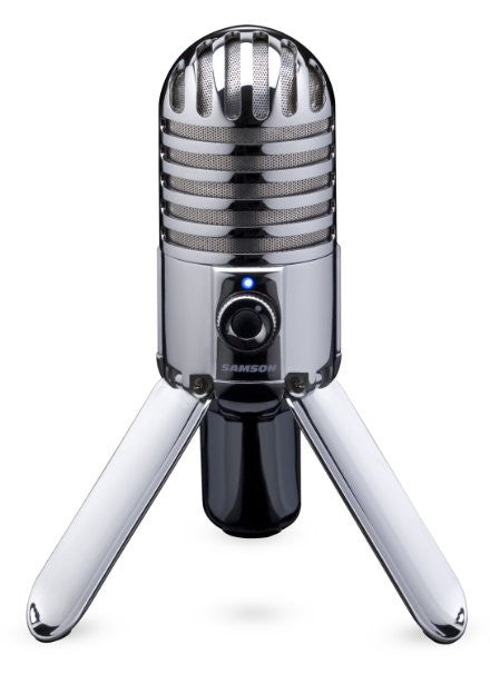 Samson Meteor Mic USB Studio Microphone (Chrome)